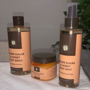 Brown Sugar & Honey Body Wash Set